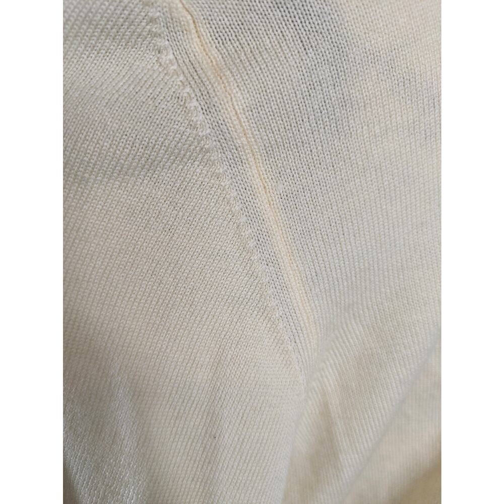 New Callaway Golf Womens M Sweater Italian Merino Wool Argyle Nordstrom Pullover - Picture 7 of 12